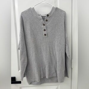 Aerie sweater Henley button up